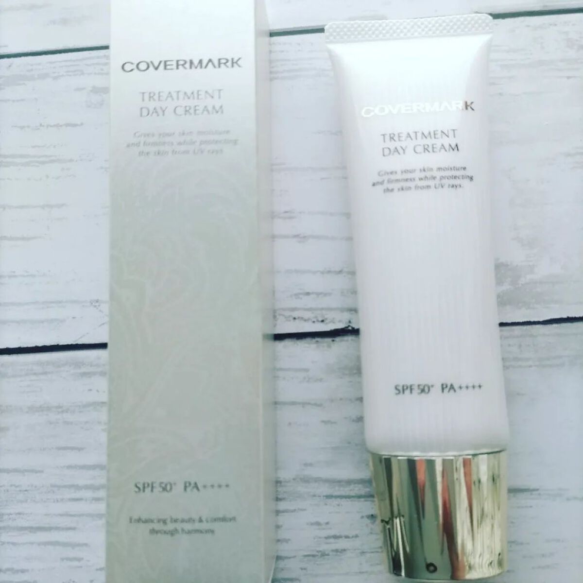 トリートメント デイ クリーム/COVERMARK/日焼け止めクリームを使ったクチコミ（1枚目）