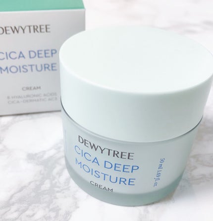 CICA ディープモイスチャークリーム/DEWYTREE/フェイスクリームを使ったクチコミ(1枚目)