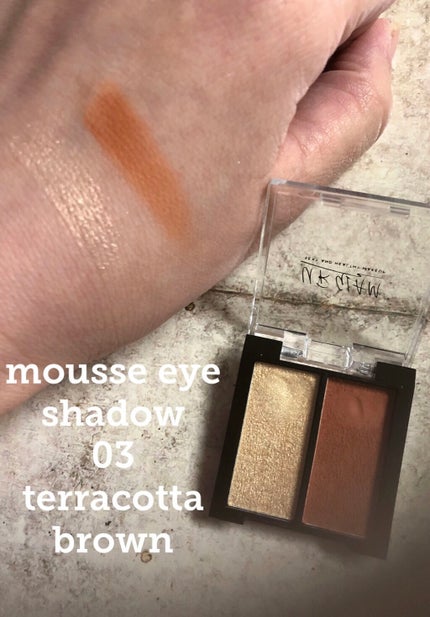 UR GLAM MOUSSE EYESHADOW/U R GLAM/ジェル・クリームアイシャドウを使ったクチコミ(3枚目)