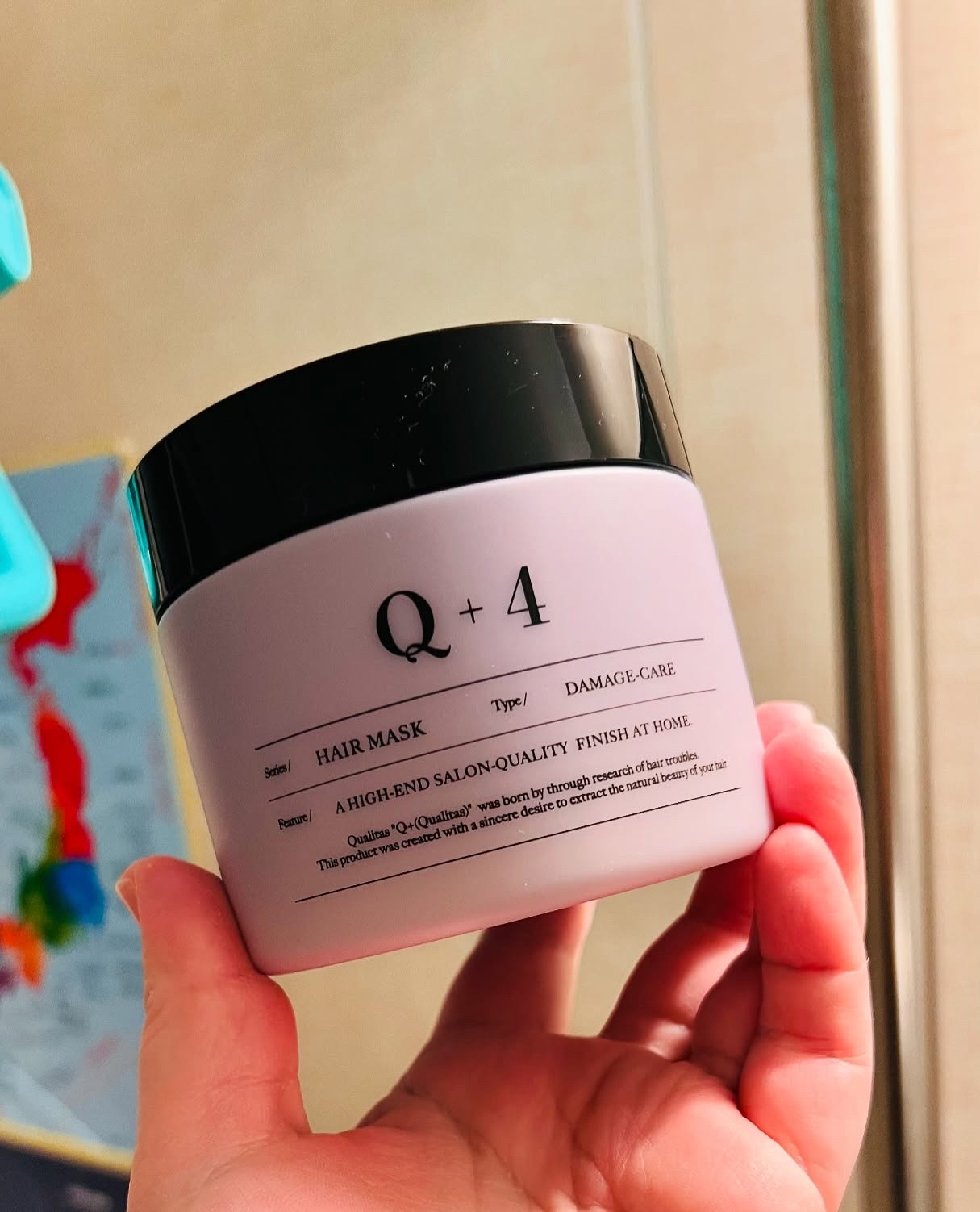 クオリタス ヘアマスク/Q+/洗い流すヘアトリートメントを使ったクチコミ（1枚目）