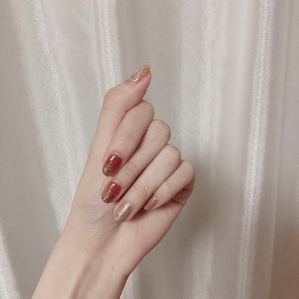 ジェルネイル(ライト対応)/セリア/ジェルネイルを使ったクチコミ(2枚目)