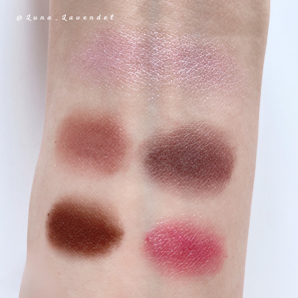 ワンダー スウィート アイシャドウ 009 洗練されたオトナピンク ミルクベリーショコラ/リンメル ロンドン/アイシャドウパレットを使ったクチコミ（3枚目）