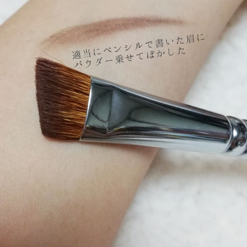 フーミー　アイブロウブラシ 熊野筆/WHOMEE/メイクブラシを使ったクチコミ（2枚目）