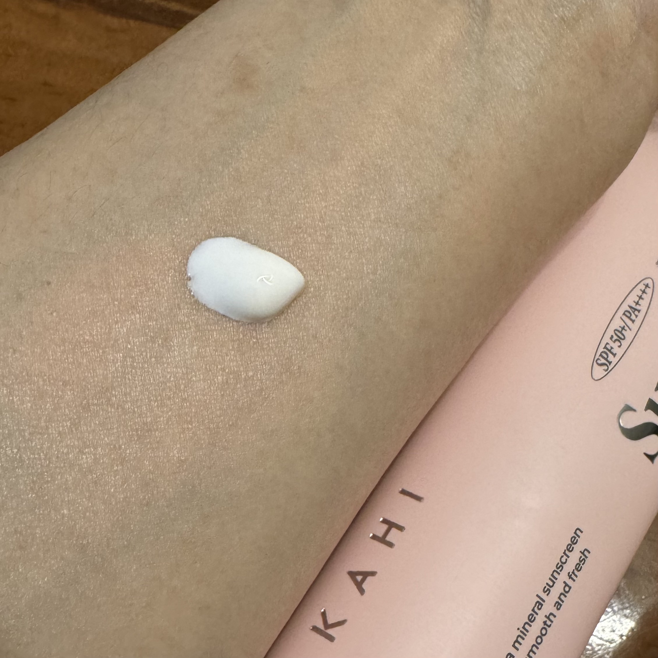 ジンク ダーマ マイルドサンクリーム/KAHI/日焼け止めクリームを使ったクチコミ（2枚目）