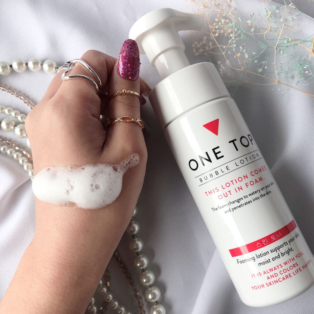 バブルローション/ONE TOP/化粧水を使ったクチコミ（3枚目）