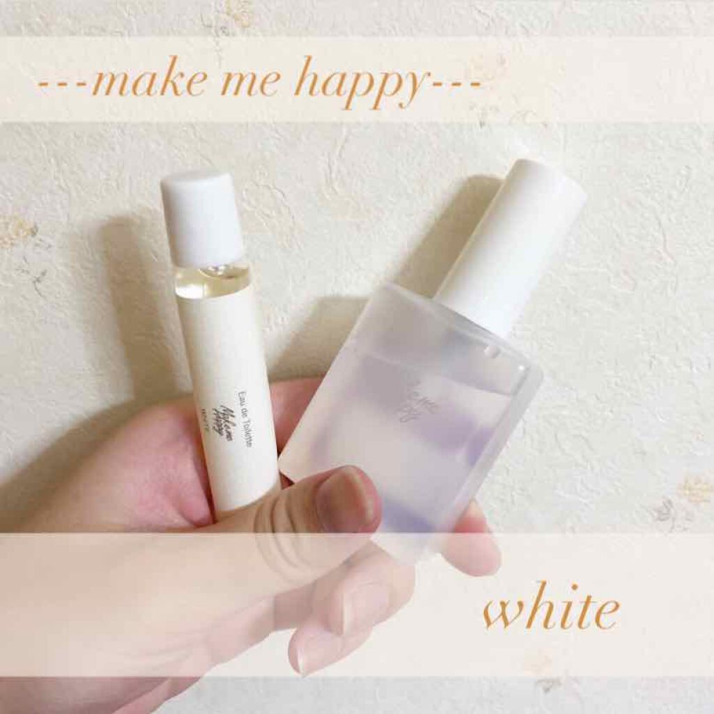 メイクミーハッピー フレグランスウォーター WHITE/キャンメイク/香水(レディース)を使ったクチコミ(1枚目)
