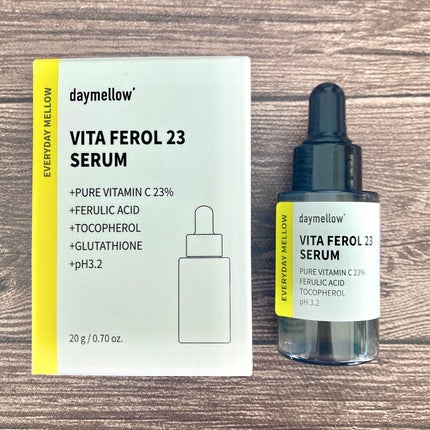 デイメロウ ビタフェロール23 セラム/daymellow’/美容液を使ったクチコミ(5枚目)