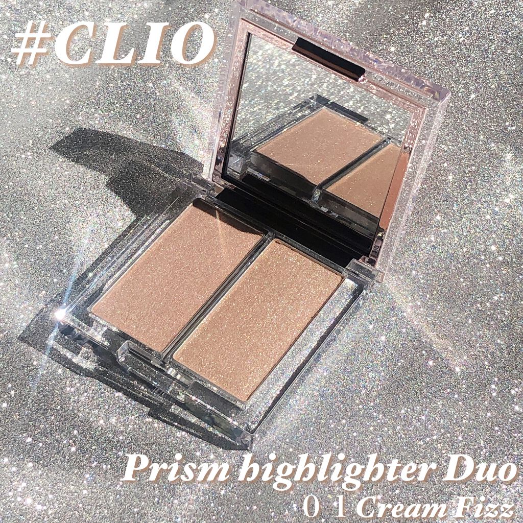 プリズムハイライターデュオ/CLIO/パウダーハイライトを使ったクチコミ(2枚目)