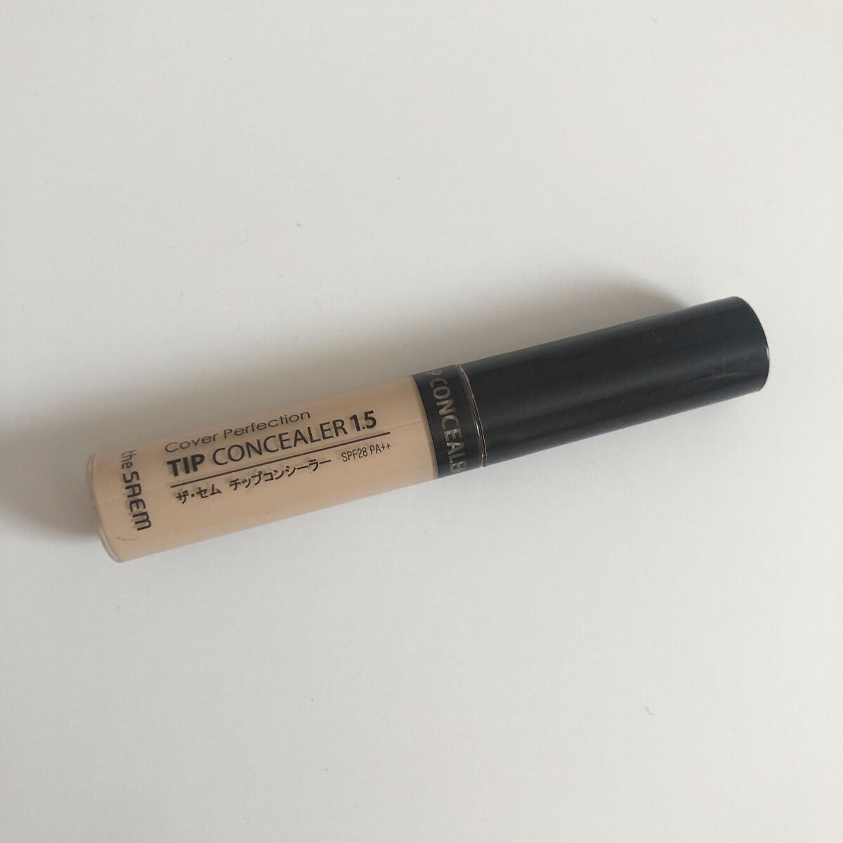 カバーパーフェクション チップコンシーラー/the SAEM/リキッドコンシーラーを使ったクチコミ(1枚目)