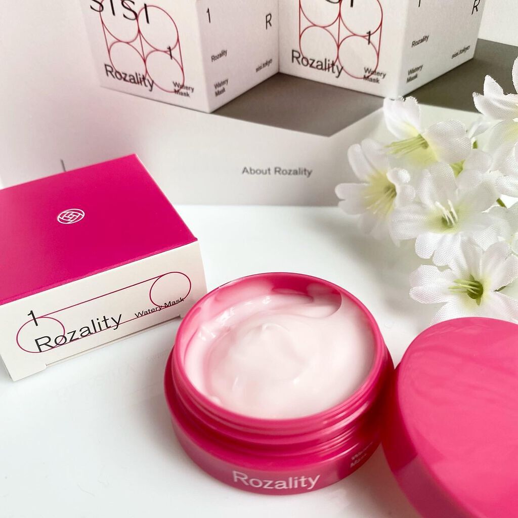 ロザリティ ウォータリーマスク/SISI/フェイスクリームを使ったクチコミ（3枚目）