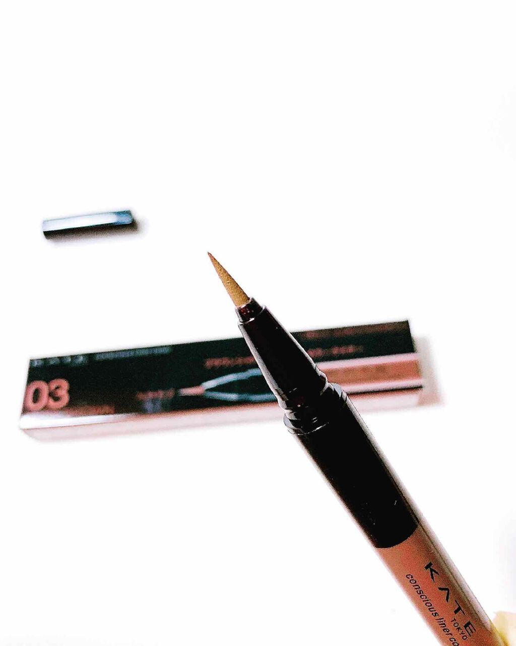 コンシャスライナーカラー/KATE/リキッドアイライナーを使ったクチコミ(2枚目)