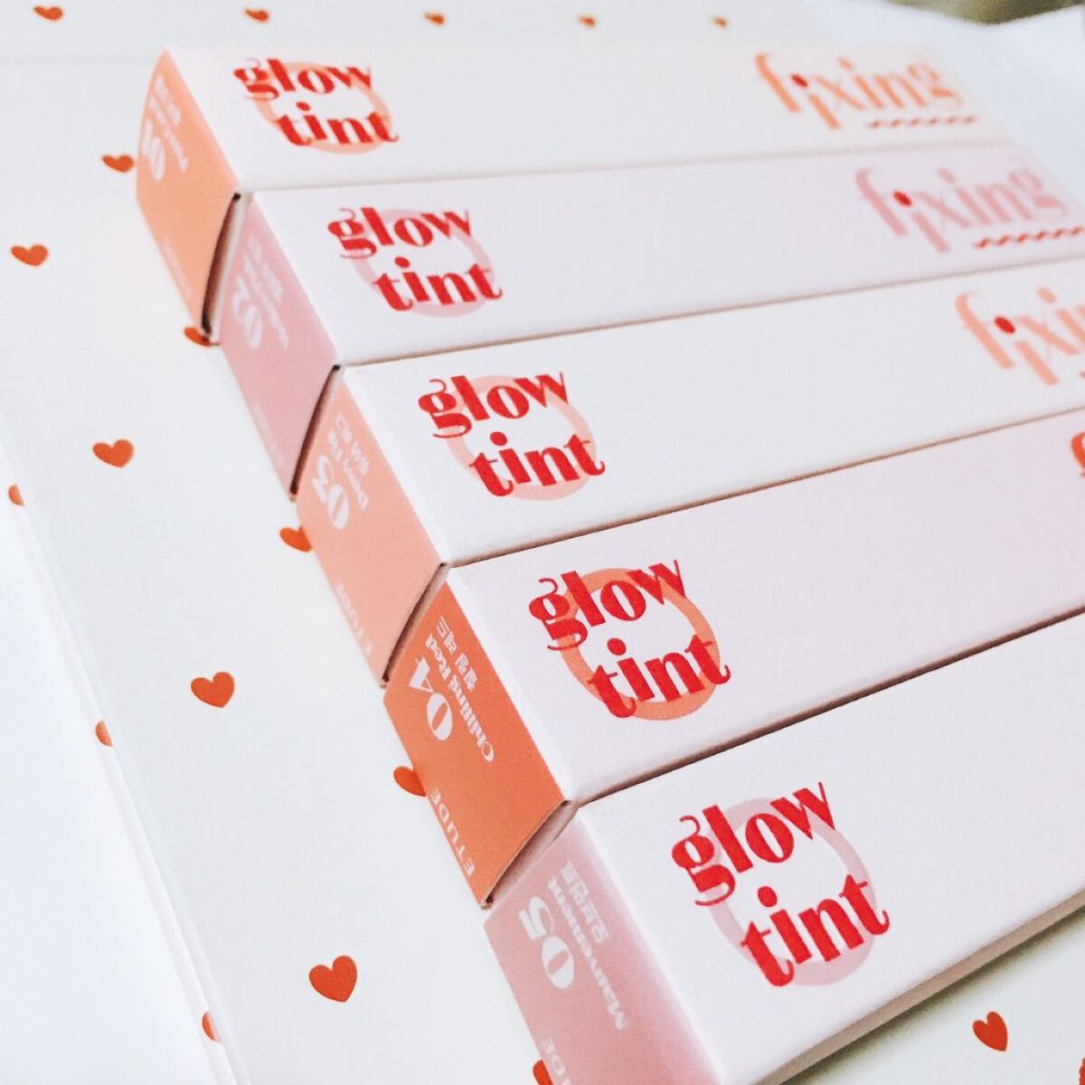 グロウ フィクシングティント/ETUDE/リップティントを使ったクチコミ（3枚目）