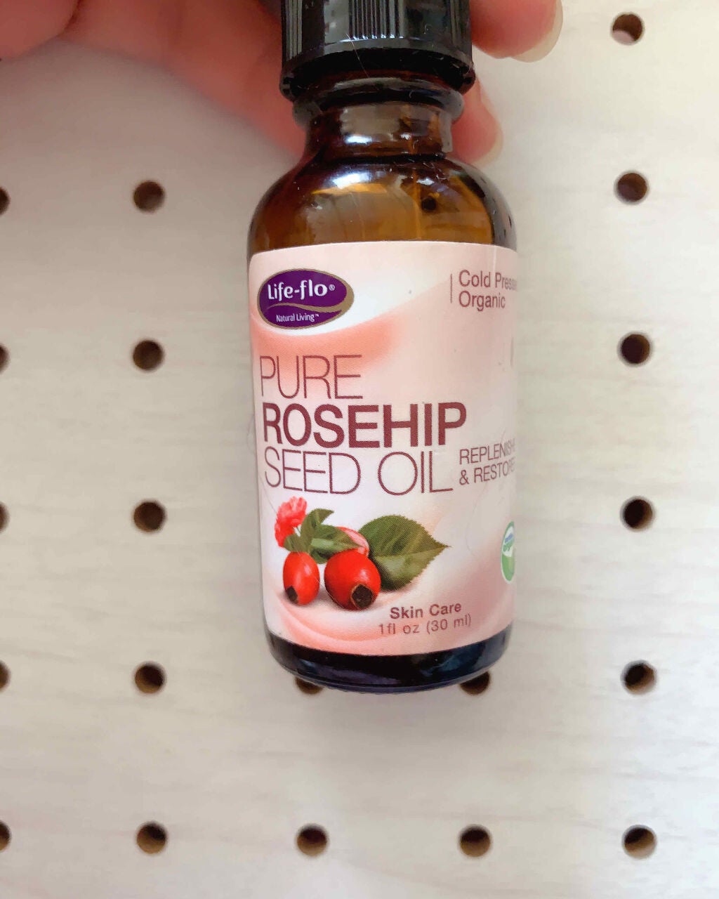 PURE ROSEHIP SEED OIL/Life-flo/フェイスオイルを使ったクチコミ(3枚目)