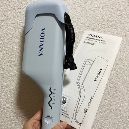 トリプルフローウェーブアイロン 32mm/40mm/VODANA (ボダナ)/カールアイロンを使ったクチコミ(4枚目)