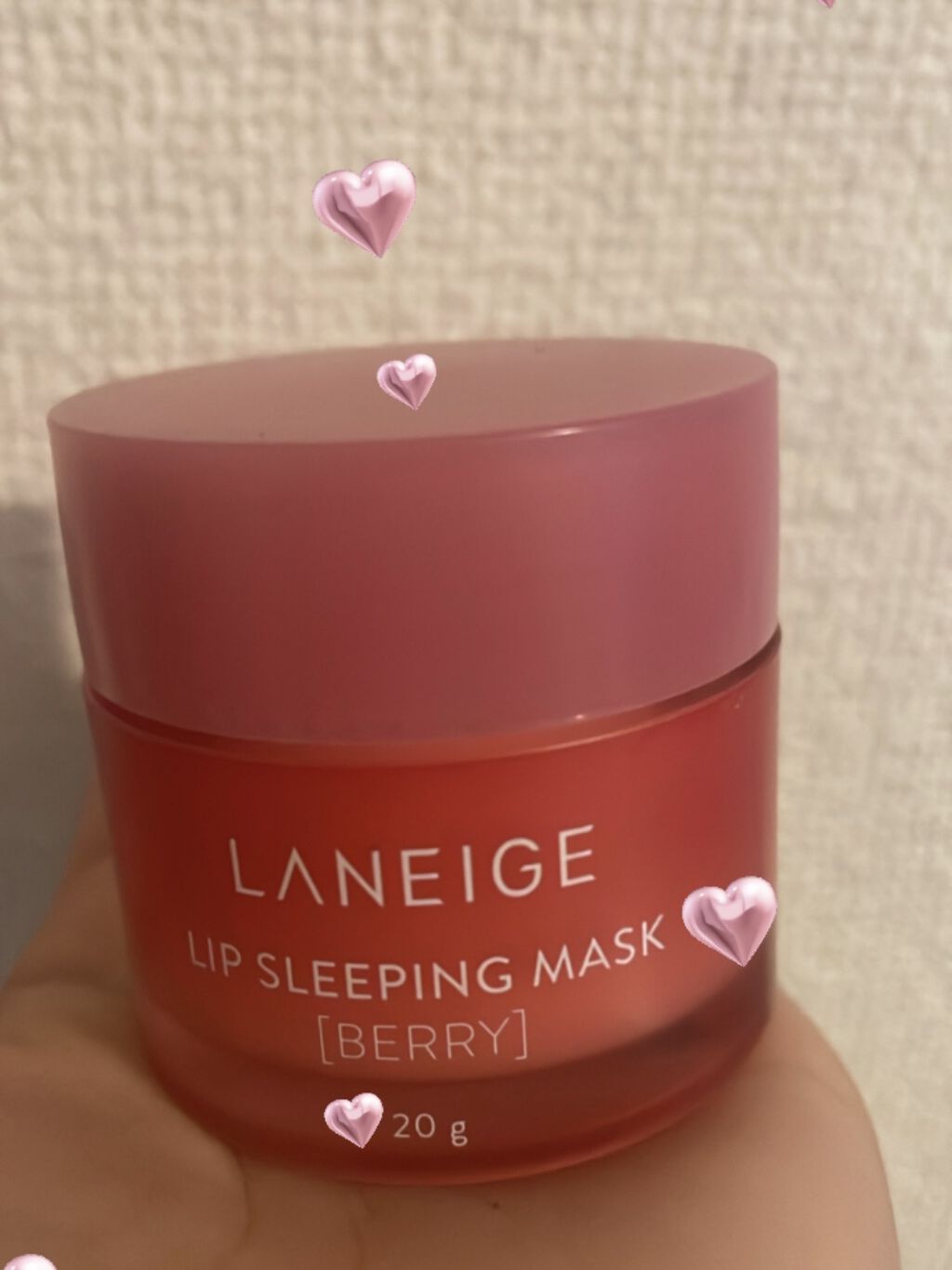 リップスリーピングマスク/LANEIGE/リップバームを使ったクチコミ（3枚目）