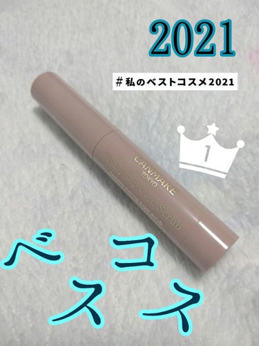 お久しぶりの投稿になりました！

今年のベスコスを発表します〜〜
今年からコスメを使い始めたので、バリュエーションは少ないですが…


キャンメイク プランプリップケアスクラブ 01 クリア　で