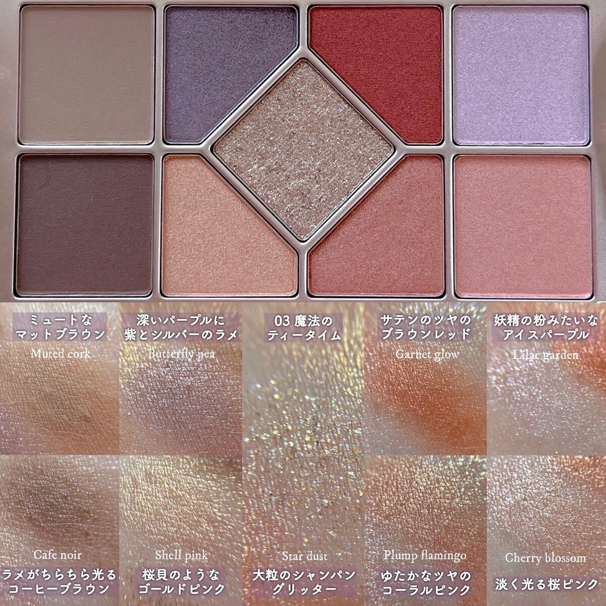 シャインユー アイシャドウパレット/frunflynn/アイシャドウパレットを使ったクチコミ(4枚目)