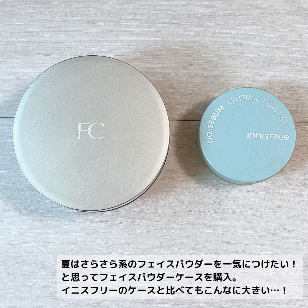 フィニッシュパウダーケース 中ブタ付/ファンケル/その他化粧小物を使ったクチコミ(3枚目)