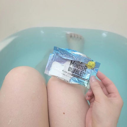 モンスターバブル ゆるんとジャグジー気分/バブ/炭酸系入浴剤を使ったクチコミ(5枚目)