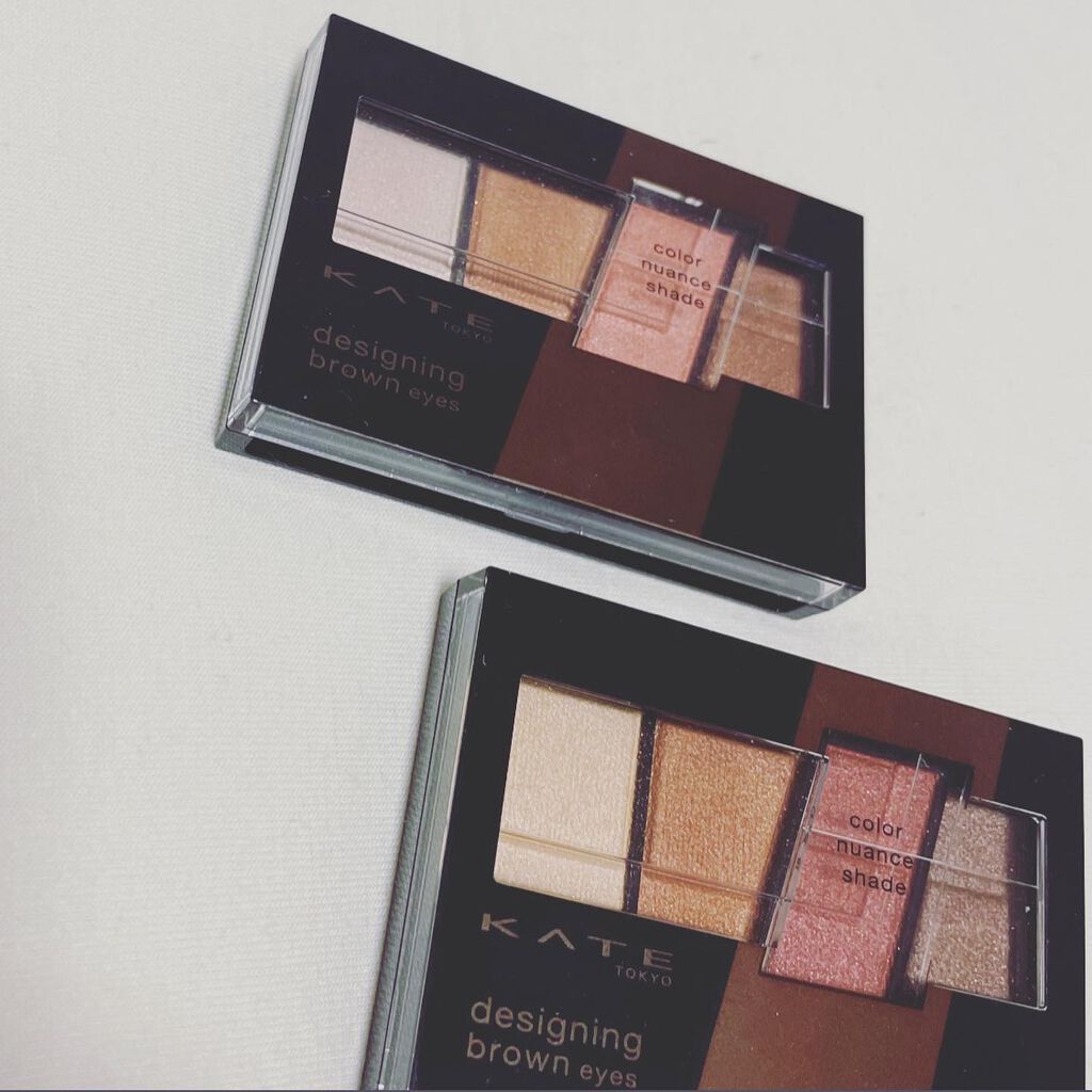 デザイニングブラウンアイズ/KATE/アイシャドウパレットを使ったクチコミ（1枚目）