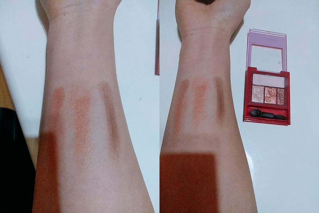 アクセントカラーアイズ CC/インテグレート/アイシャドウパレットを使ったクチコミ(2枚目)