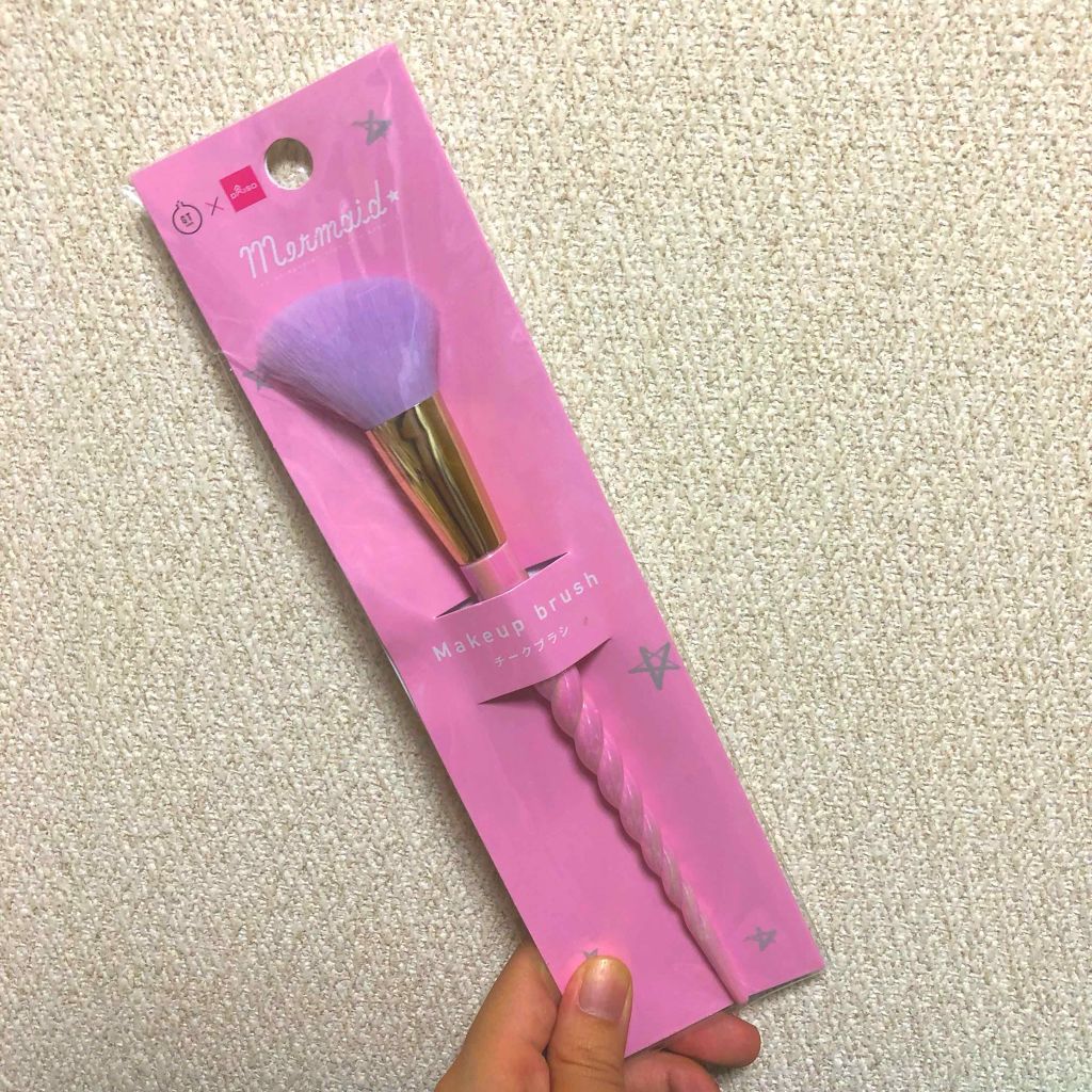 ユニコーンメイクブラシ/DAISO/メイクブラシを使ったクチコミ(1枚目)