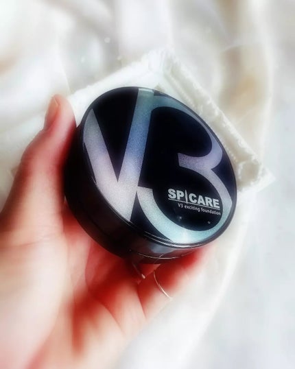 V3 エキサイティングファンデーション/SPICARE/クッションファンデーションを使ったクチコミ(2枚目)