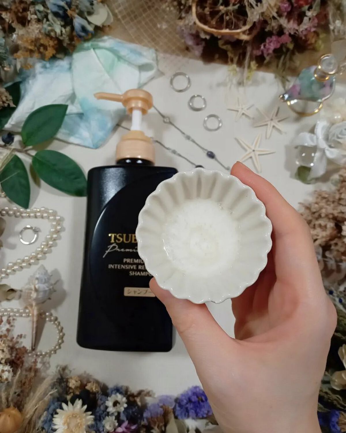 プレミアムＥＸ インテンシブリペア ＜シャンプー＞／コンディショナー＜ヘアトリートメント＞ /TSUBAKI/市販シャンプーを使ったクチコミ（3枚目）