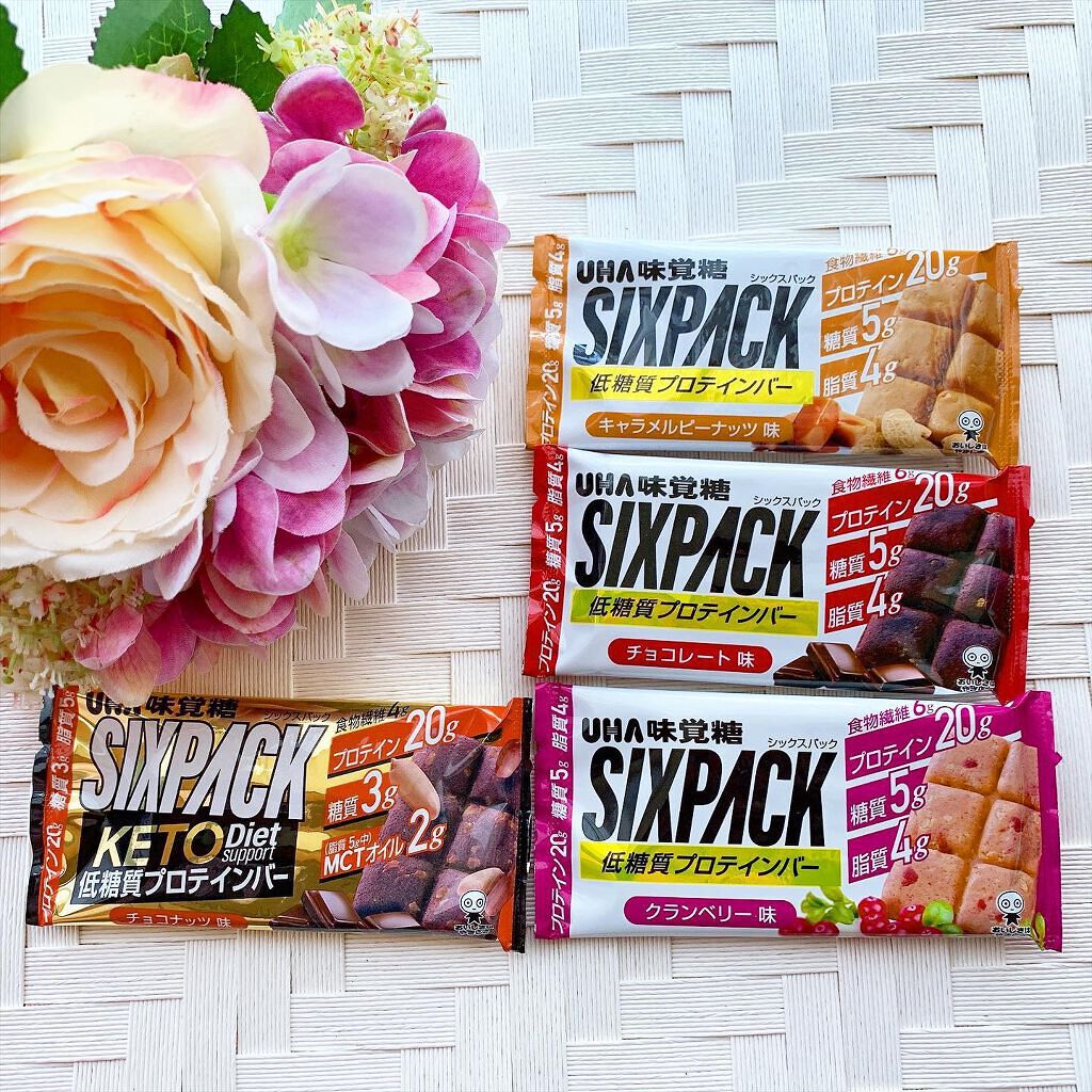 SIXPACK プロテインバー/UHA味覚糖/プロテインバーを使ったクチコミ(2枚目)