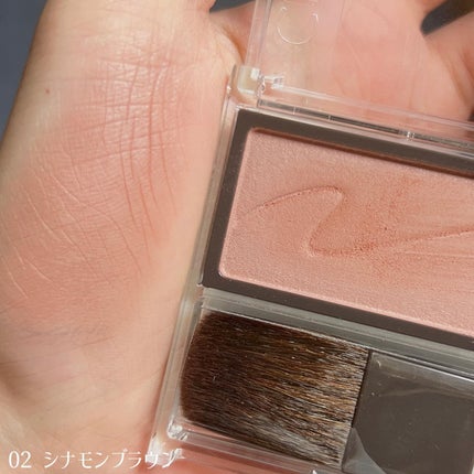 チークブラッシュ/CEZANNE/パウダーチークを使ったクチコミ(6枚目)