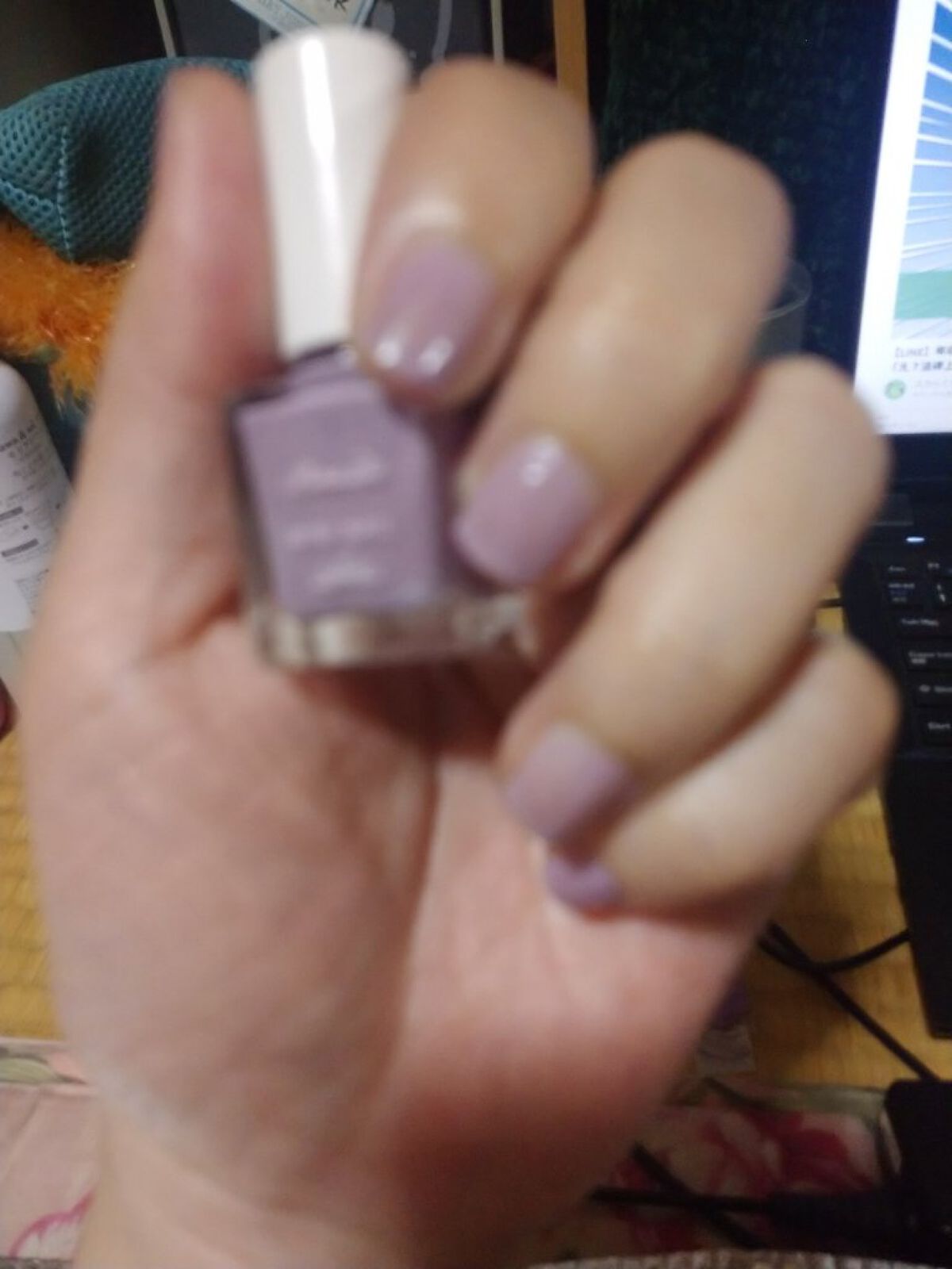 ミニネイル PL06 エレガントカシス/パラドゥ/マニキュアを使ったクチコミ（1枚目）