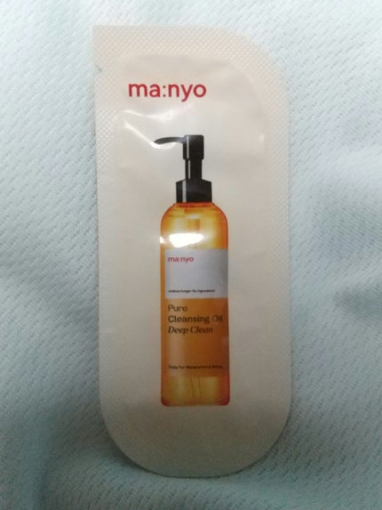 ピュアクレンジングオイル ディープクリーン/manyo/オイルクレンジングを使ったクチコミ(1枚目)