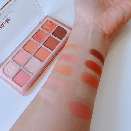 MDショールモーメント アイシャドウパレット/mude/アイシャドウパレットを使ったクチコミ(2枚目)