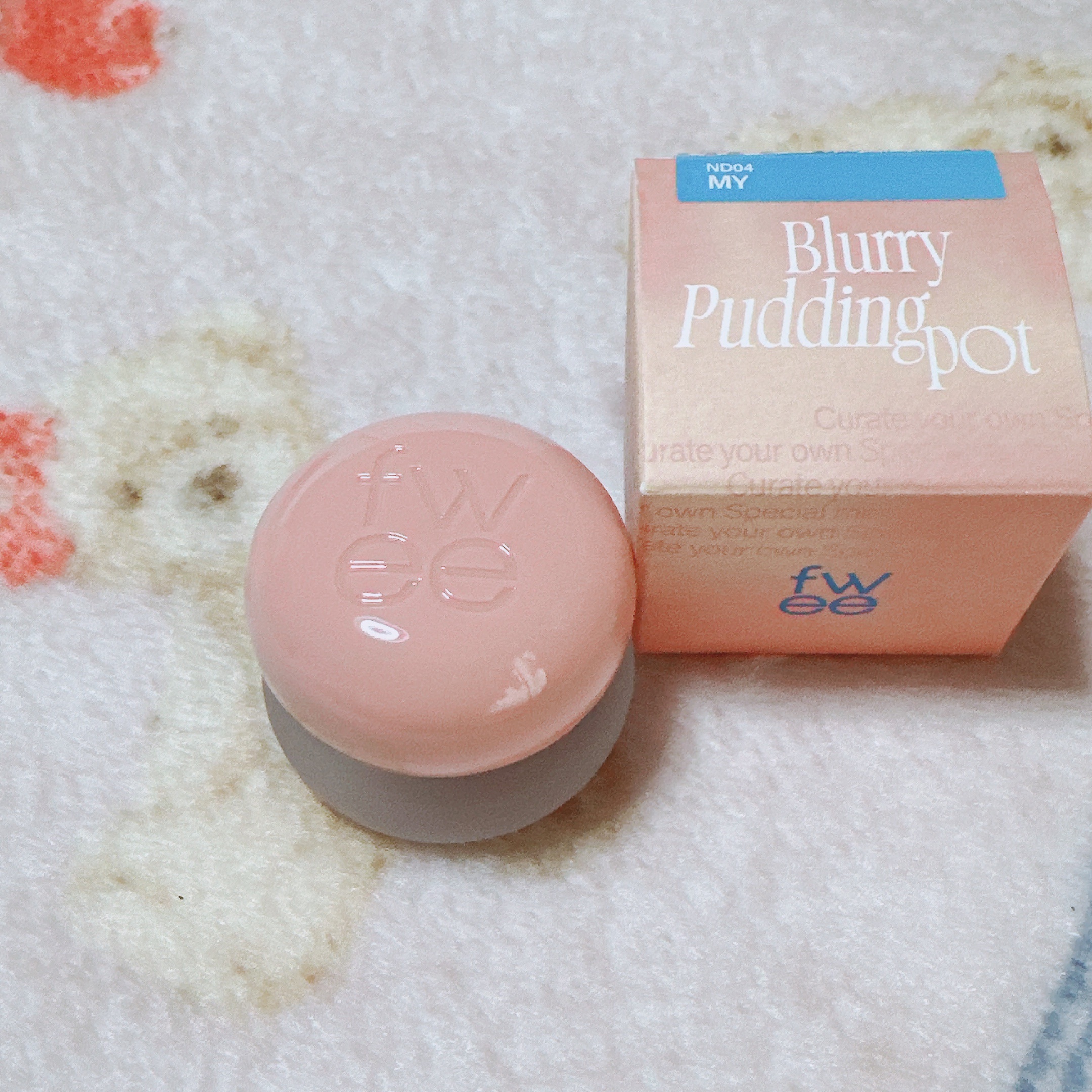 リップアンドチーク ブラーリープリンポット ND04 マイ/fwee/口紅を使ったクチコミ（2枚目）