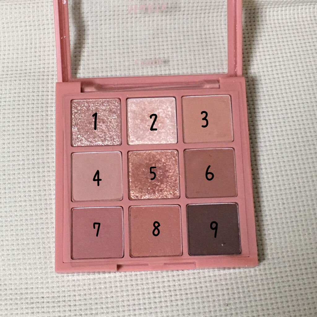 プレイカラーアイズ ミューリーロマンス/ETUDE/アイシャドウパレットを使ったクチコミ（2枚目）