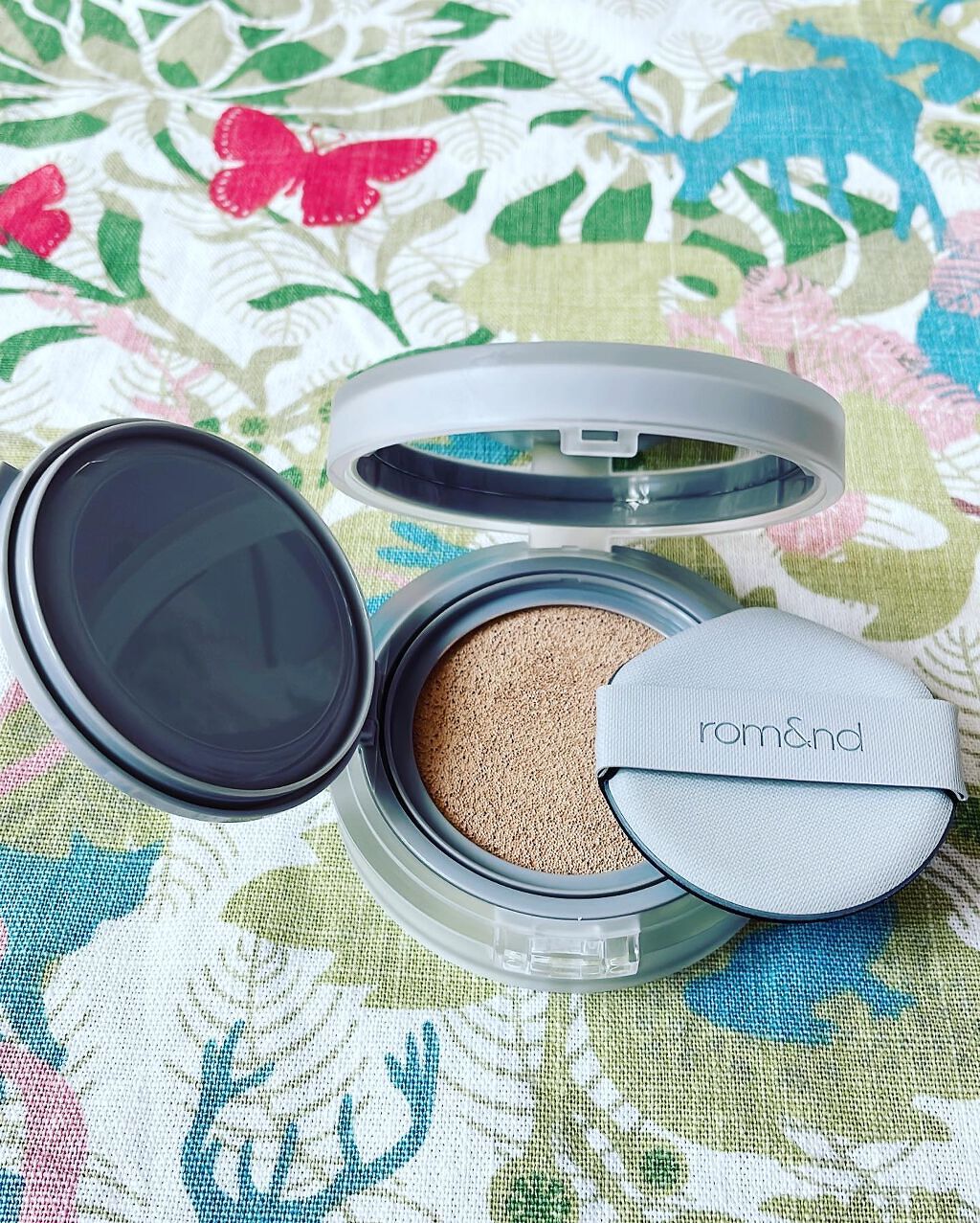 ヌーゼロクッション/rom&nd/クッションファンデーションを使ったクチコミ(2枚目)