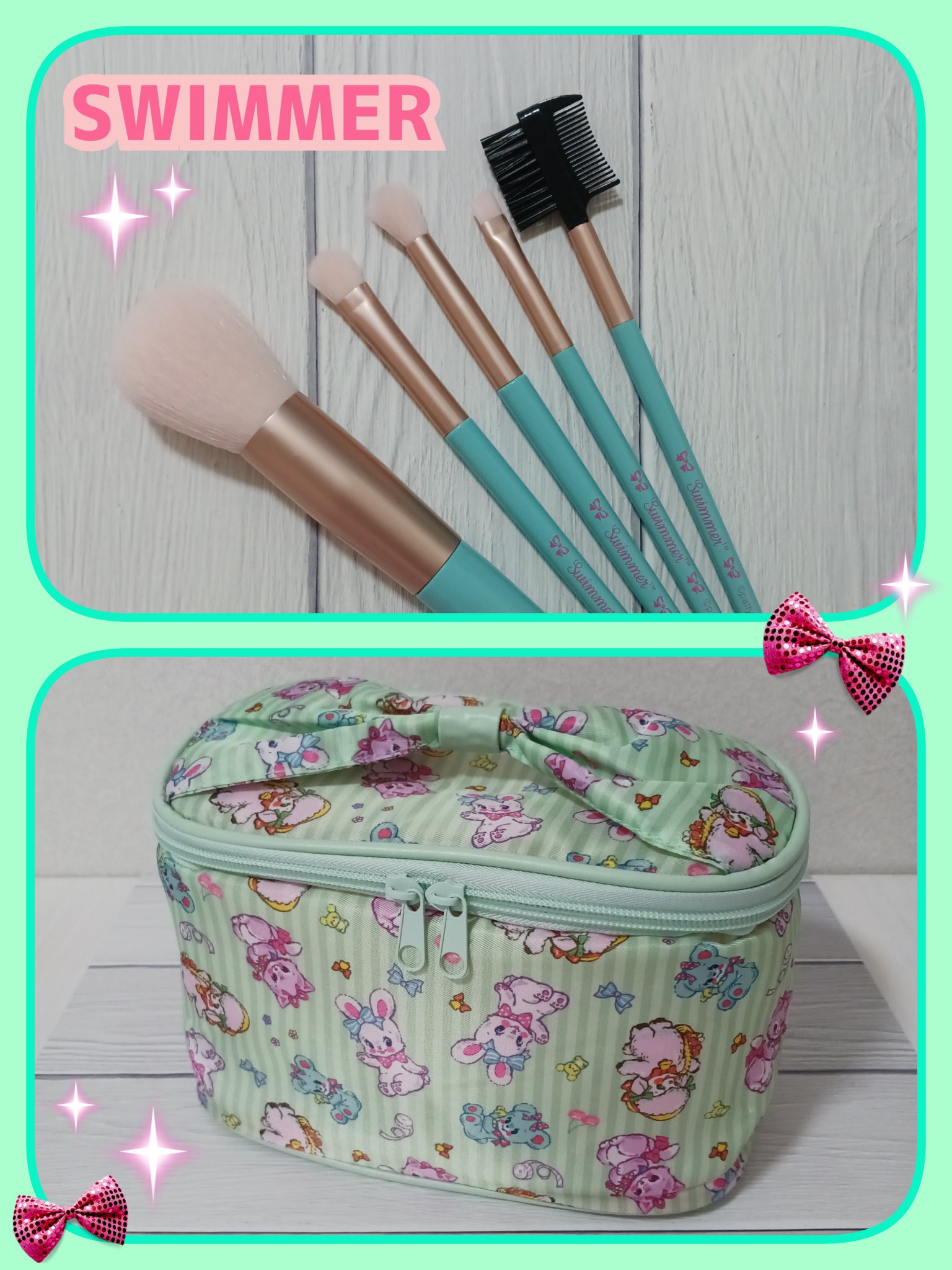 SWIMMERメイクブラシBOOK/Komamono Lab/書籍を使ったクチコミ（1枚目）