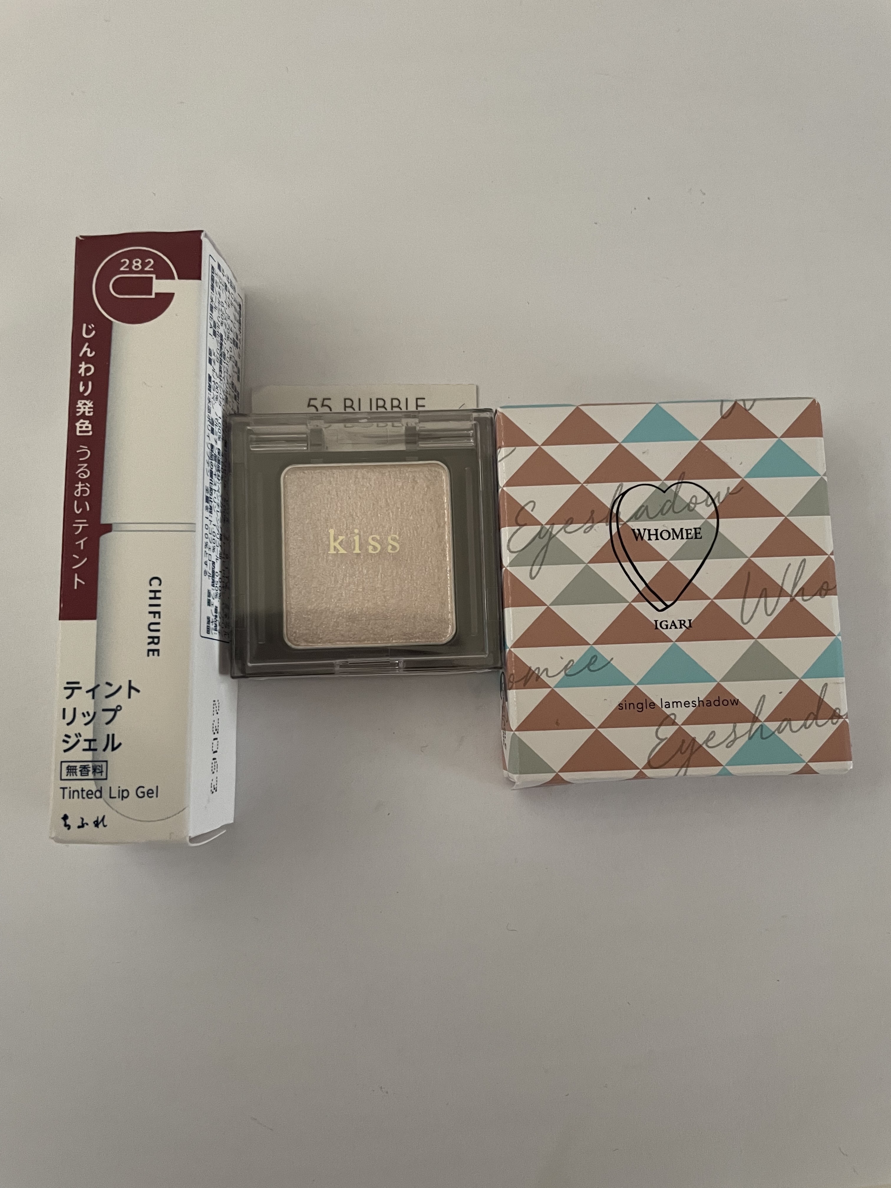  シアー グリッターアイズ/KiSS/単色アイシャドウを使ったクチコミ（1枚目）