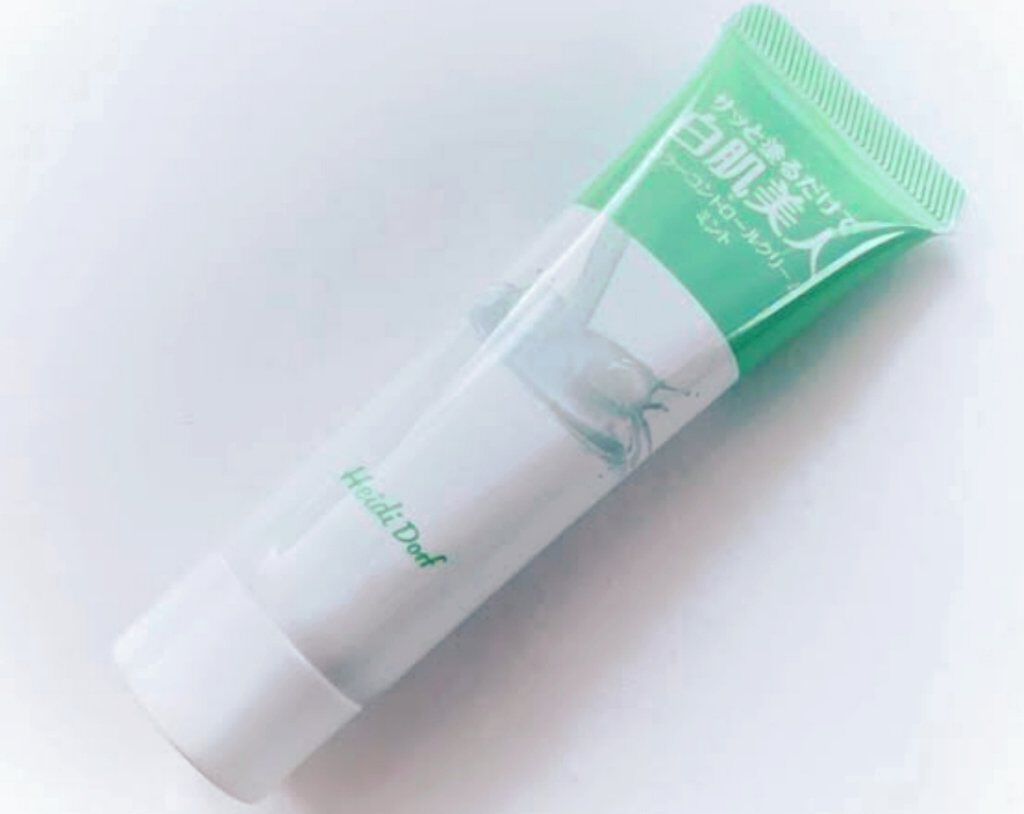 ミルキーカラー (チューブ)ミントグリーン/ハイジドルフ/化粧下地を使ったクチコミ（1枚目）