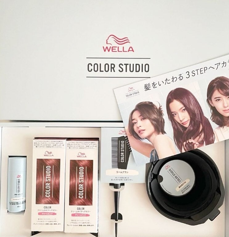 ウエラ カラースタジオ クリームタイプヘアカラー/ウエラ/ヘアカラーを使ったクチコミ(1枚目)