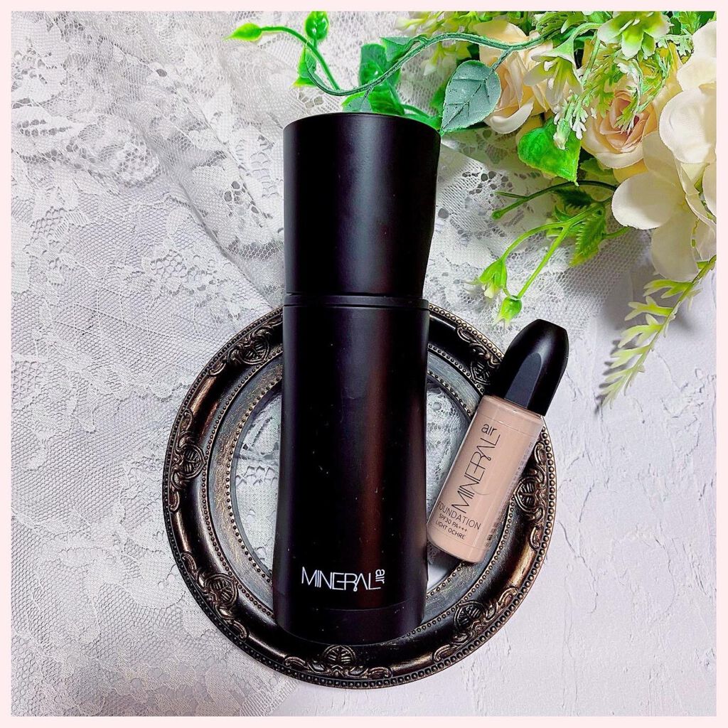 ミネラルエアースターターセット/NIMERAL air/その他ファンデーションを使ったクチコミ（2枚目）