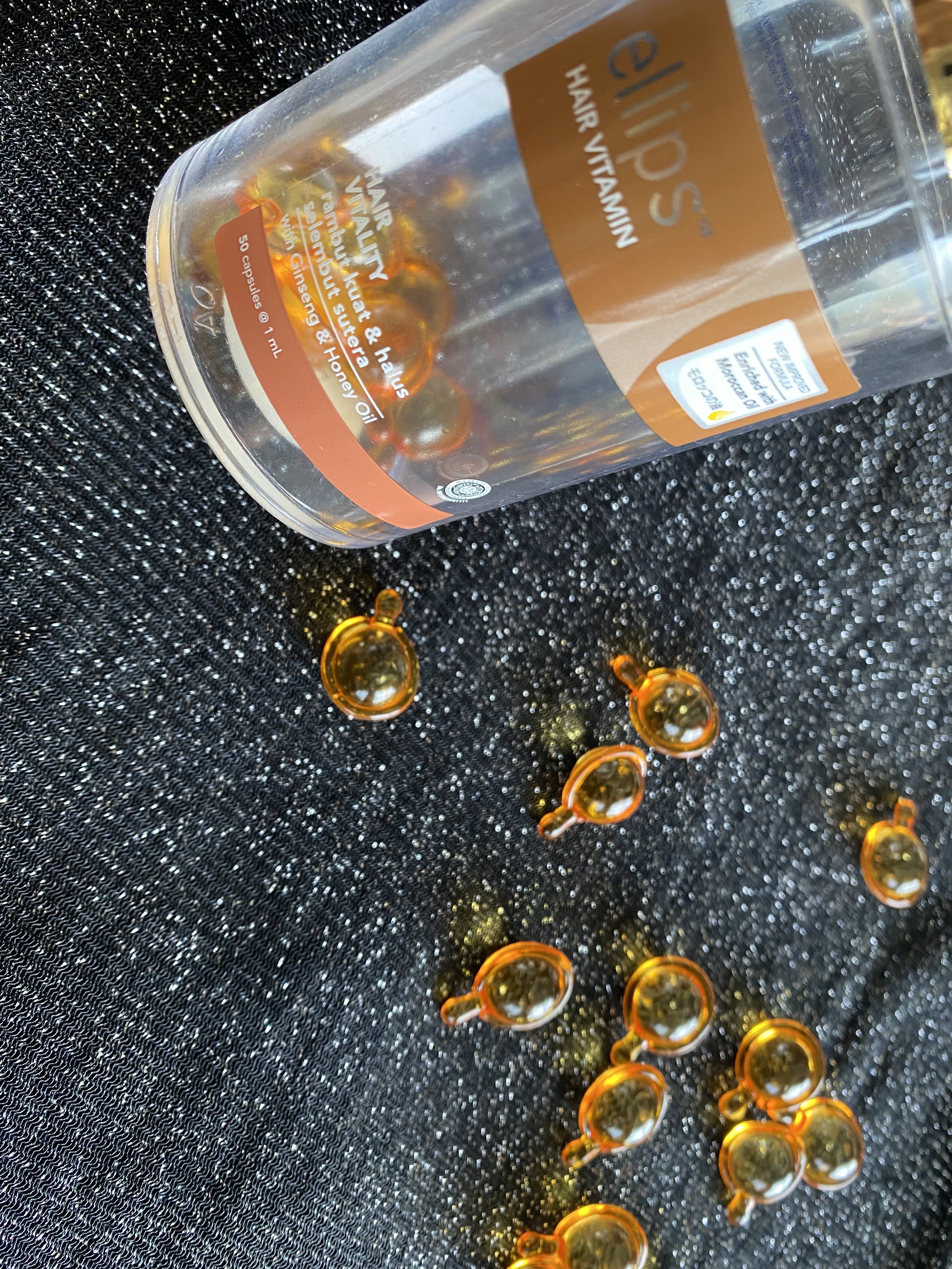 ヘアーオイル【トリートメント】/ellips/ヘアオイルを使ったクチコミ（1枚目）