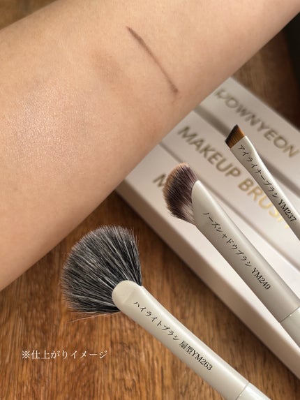 アイライナーブラシ YM237 /Rownyeon/メイクブラシを使ったクチコミ(4枚目)