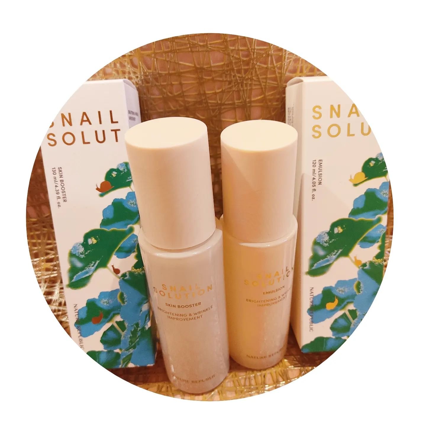 （旧）スネイルソリューションスキンブースター/ネイチャーリパブリック/ブースター・導入液を使ったクチコミ（1枚目）