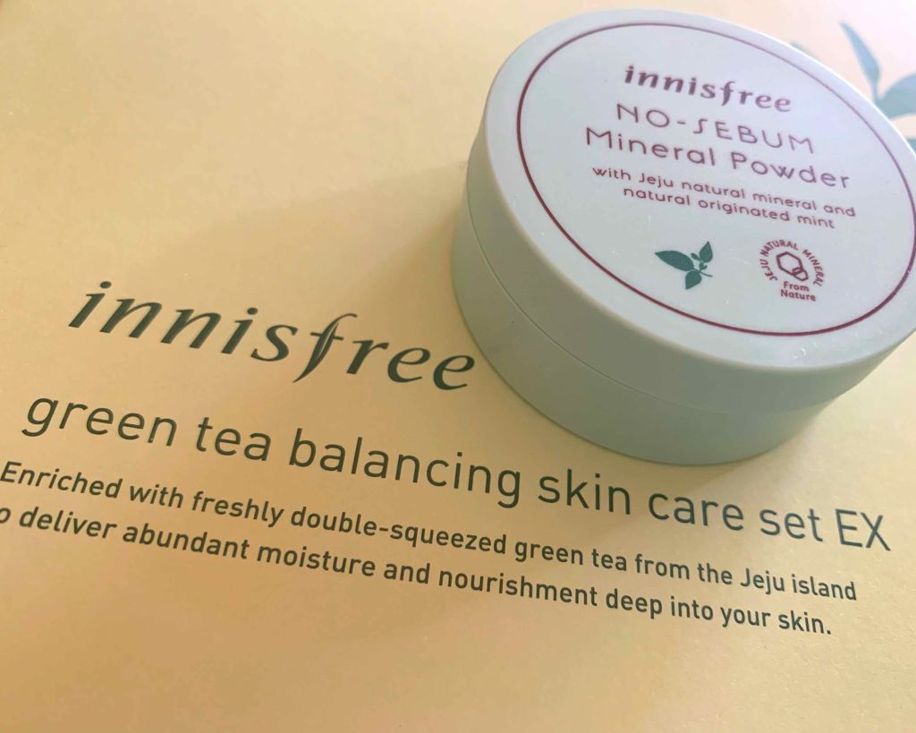 ノーセバム ミネラルパウダー/innisfree/ルースパウダーを使ったクチコミ(1枚目)