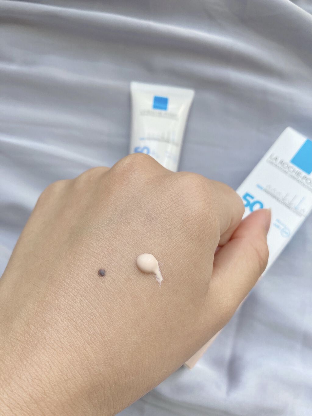 UVイデア XL プロテクショントーンアップ ローズ/ラ ロッシュ ポゼ/日焼け止めクリームを使ったクチコミ（2枚目）