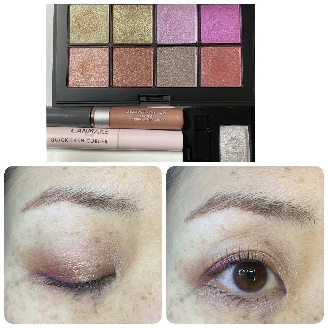 ブロウラッシュEX スタイリングアイブロウマスカラ  ピンクブラウン/ブロウラッシュ/眉マスカラを使ったクチコミ（1枚目）