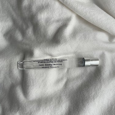 REPLICA Lazy Sunday Morning

¥4180
ハワイSEPHORA $30.00

アルコール？がトップにきつすぎてあんまりすぎじゃない
体につけるより枕とかにつけて使いたい感じ