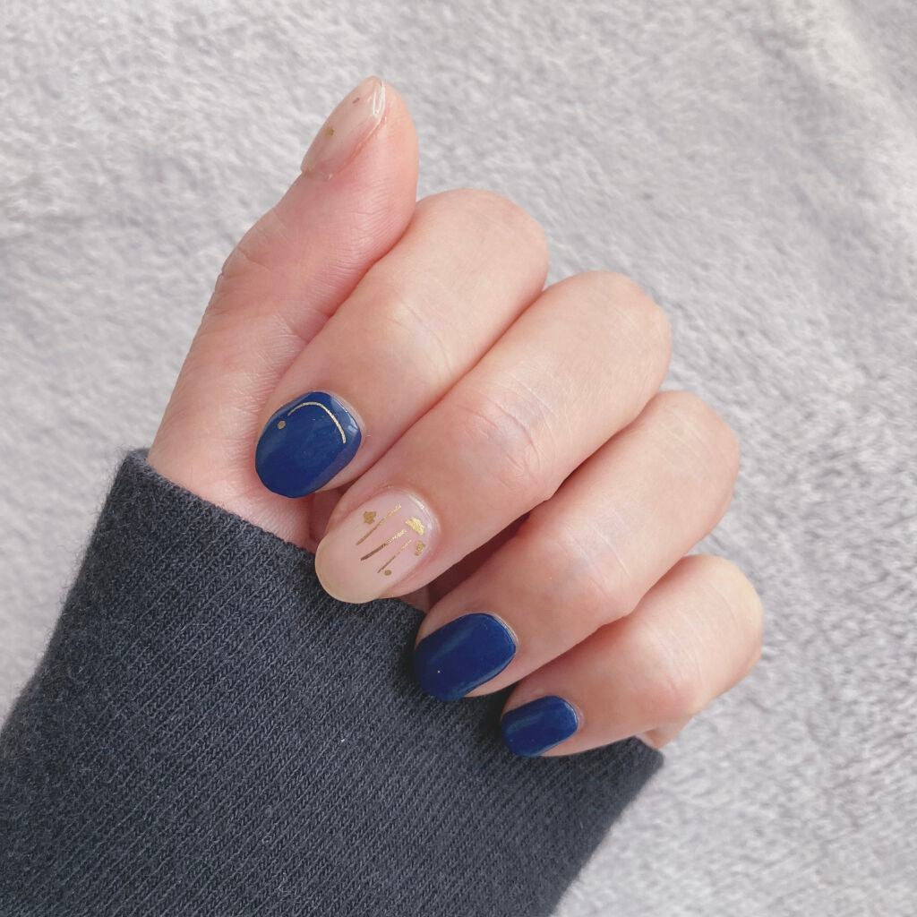 セミキュアジェルネイル(ハンド)/ohora/ネイルシールを使ったクチコミ(8枚目)