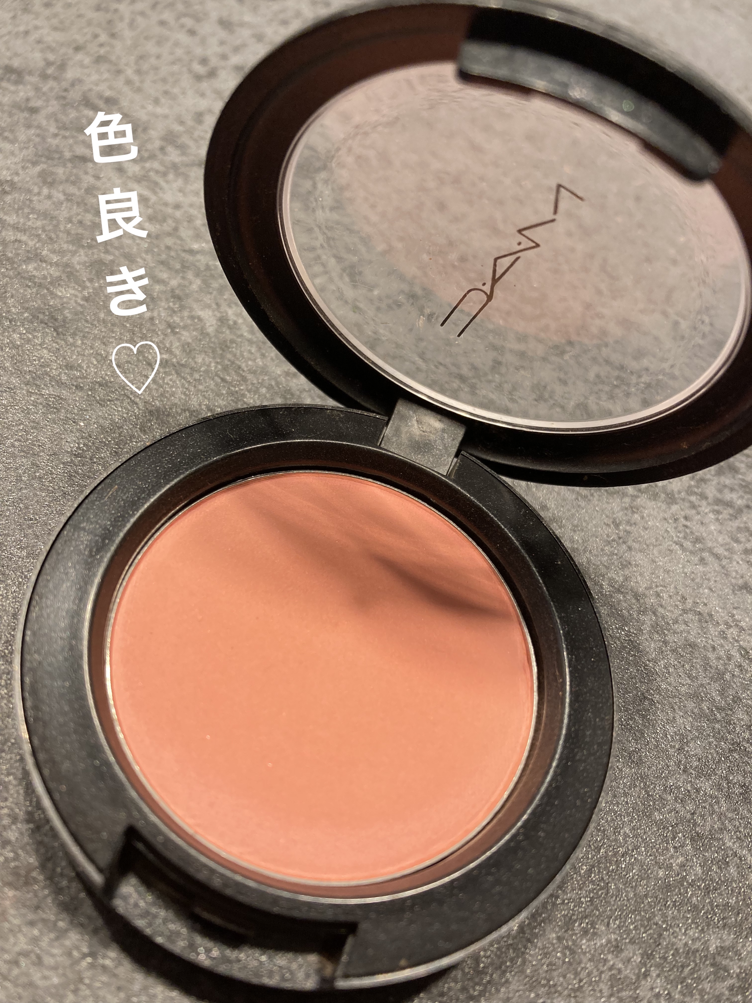 パウダー ブラッシュ/M・A・C/パウダーチークを使ったクチコミ（1枚目）